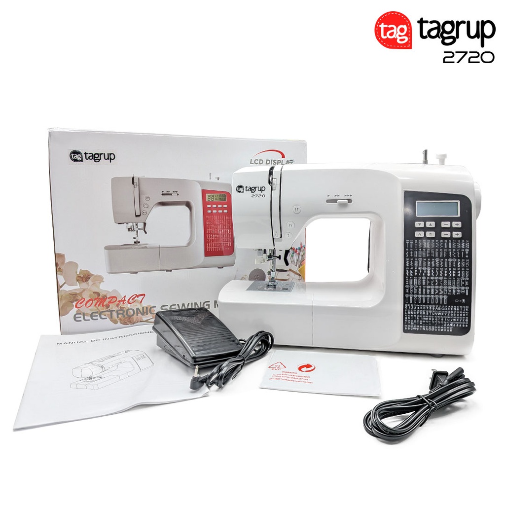 Máquina Domestica Electrónica Mod 2720 de 100 puntadas