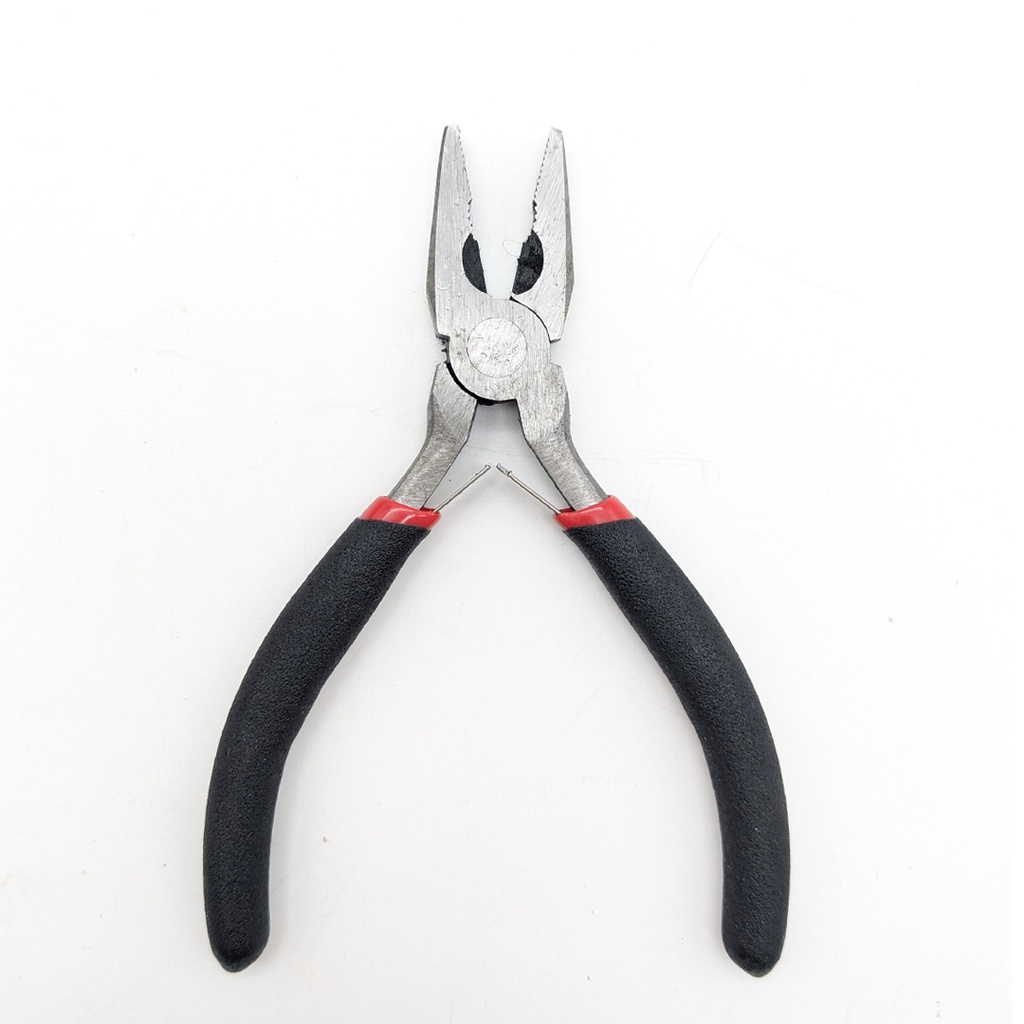 Alicate para bisutería Mini 1073 x 12 pcs (punta plana)