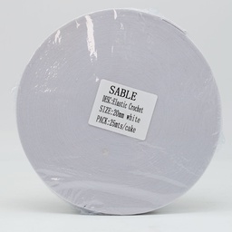 Elástico Crochet 20 MM Rollo 25 Mts