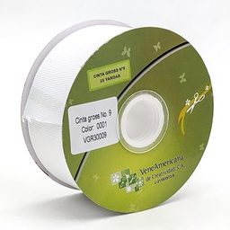 Cinta de Polyester GROSS GRAIN NO.9 38MM 25YDS